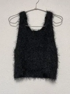 ROPE PICNICのニットベスト　ブラック