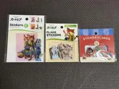 ズートピア ダイカットステッカー フレークステッカー ピングーフレークシール