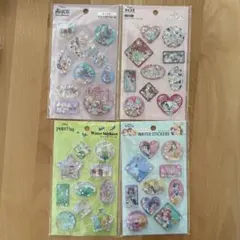 【即日発送可】セリア　ウォーターシール　4セット　新品・未開封