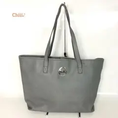 MICHAEL KORS マイケルコース トートバッグ グレー レザー