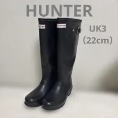 HUNTER レインブーツ レディース 24cm ブラック 長靴 ハンター - メルカリ