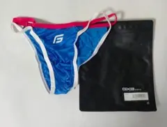 GX3 SHINE PLUS スリットビキニ　ブルー　メンズM