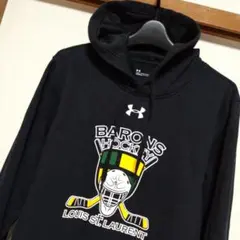 UNDER ARMOUR スウェットパーカー ホッケー 裏起毛