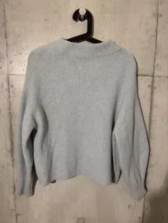 ADAM ET ROPÉ リブ編みニットセーター