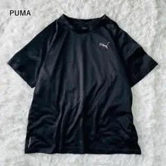 プーマ PUMA 半袖Tシャツ メッシュ スポーツ トレーニング ブラック L