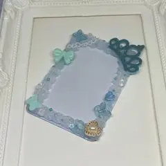 デコトレカケース 硬質ケース キーホルダー コースター 写真立て〖オーダー可〗