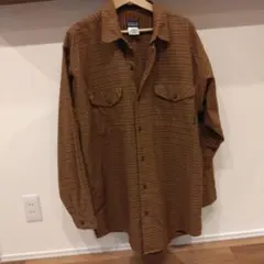 00s パタゴニア オーガニックコットン シャツ ルーマニア製 チェック S