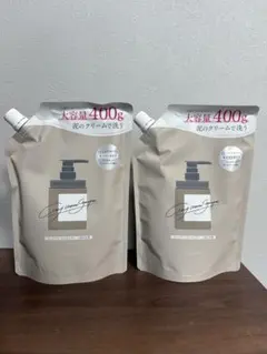 cocone クレイクリームシャンプー 400g詰め替え×2個セット