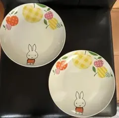 新品未使用　ミッフィー 60周年記念 食器セット ローソン　2枚 ②