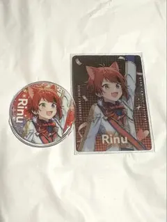 すとぷり 莉犬くん すとふぇす 缶バッジ＆ランダムカードコレクション