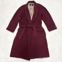 【新品 未使用品】バーバリー ガウン コート マキシ丈 カシミヤ混 ノバチェック 希少美品✨バーバリー ガウンコート 総ノバチェック カシミヤ混 マキシ