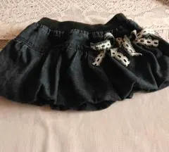 「再々値下げ」 カボチャ型フリル付きスカート 90サイズ