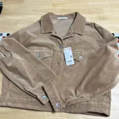 新品未使用品　ユニクロ　コーデュロイジャケット　L