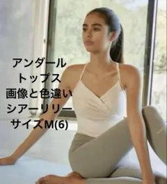 andar Be-Free シャーリングクロップドトップス サイズ M(6)