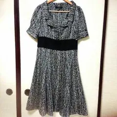 ザラ　モノトーン　ワンピース