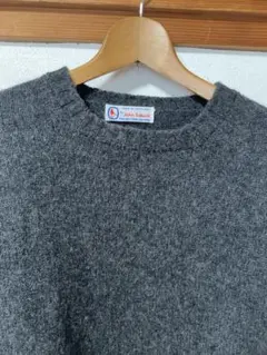John Talbot 100%ラムウール セーター Mサイズ グレー