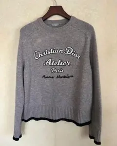 DIOR ニット オム アトリエ ロゴ オブリーク