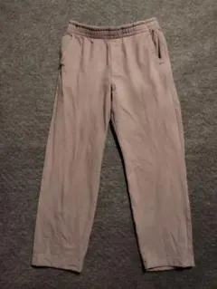 【美品】ユニクロ　ジャージーリラックスアンクルパンツ　М　ベージュ