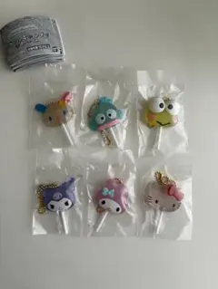 サンリオキャラクターズ カラフルキャンディチャーム 全6種コンプ