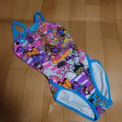 R130サイズ アリーナ カラフルキャラクター水着 130cm　W302