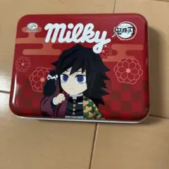 Milky 鬼滅の刃 70周年記念缶 冨岡義勇