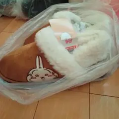 うさぎ　ボアシューズ　Мのサムネイル