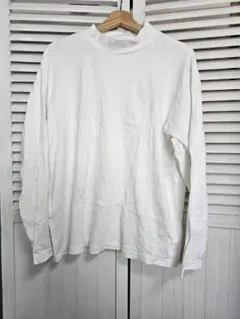 GU ホワイト 長袖 Tシャツ