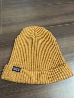 【しんちゃん様限定価格】patagonia ニット帽 マスタード