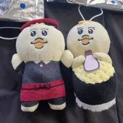 スシロー×可哀想に!　おぱんちゅうさぎ　んぽちゃむ きみまろ 2種セット