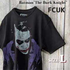 フレンチコネクション FCUK ダークナイト ジョーカー ムービーTシャツ 黒