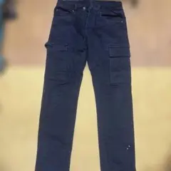 ブラック カーゴパンツ デニムパンツ mnml dripのサムネイル