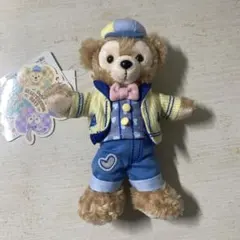 ダッフィー Heartwarming Daysぬいぐるみバッジ