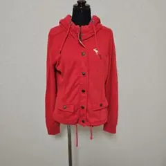 Abercrombie & Fitch パーカー レッド Sのサムネイル