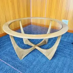 【週末限定値下げ】海外購入 ガラステーブル 約90×60×40cm 木製ベース 週末限定値下げ】海外購入 ガラステーブル 約90×60×40cm 木製ベース