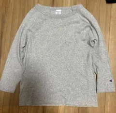 Champion T1011 グレー S 七分・長袖カットソーのサムネイル