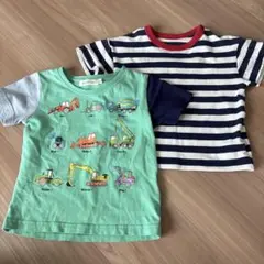 BEAMS mini +UNIQLO Tシャツ 2枚セット 80センチのサムネイル