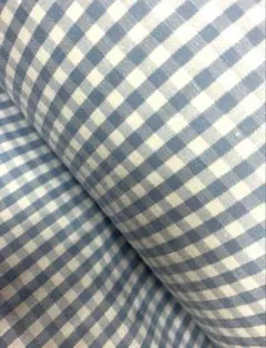 【新品】もり様ご確認用　綿ブロード　ギンガムチェック　生地幅94㎝×2m