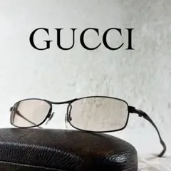 GUCCI グッチ メガネ GG2672 ブラウンフレーム