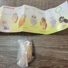 フクロウ マーカーチャーム メンフクロウ