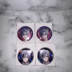 【VSせめよん】ランダムグリッター缶バッチ、フォト風カード　にじさんじ　不破湊