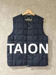 試着のみ TAION ネイビー インナーベスト