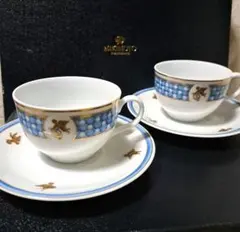 皇室 菊 御紋 金彩 カップソーサー 3客セットmaple 社 ビンテージ