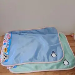マルカン　ペンギンさんの涼マット　ワイド　2枚セット　接触冷感生地のサムネイル
