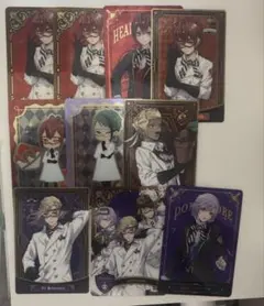 ツイステ リドル ヴィル エペル ルーク カリム ジェイド カード まとめ売り