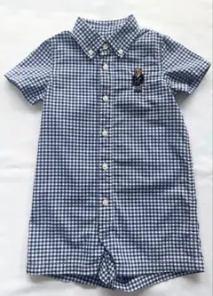 ラルフローレン　半袖ロンパース9Mベビー　美品