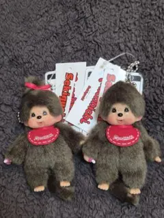 お買得‼️正規品 新品 タグ付 激カワ❣️モンチッチキーチェーン4set