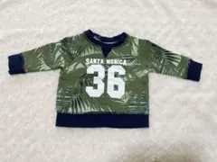 L.O.G.G. パームツリー柄 トレーナー 4-6M