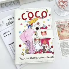 A6サイズ cocoちゃん システム手帳カバー バインダー手帳 カード収納