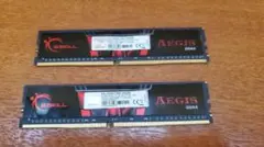 G.SKILL AEGIS DDR4 32GB (16GBx2) 本体