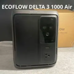 ECOFLOW DELTA 3 1000 Airポータブル電源 EF-DL3-A - メルカリ